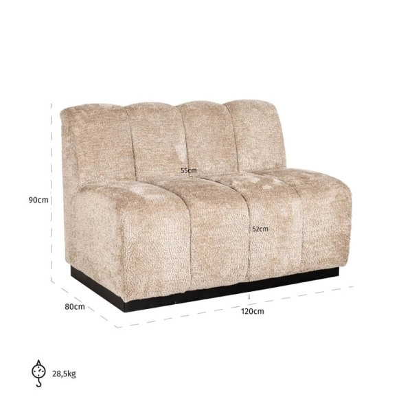 RICHMOND sofa HILLPARK 2 beżowa